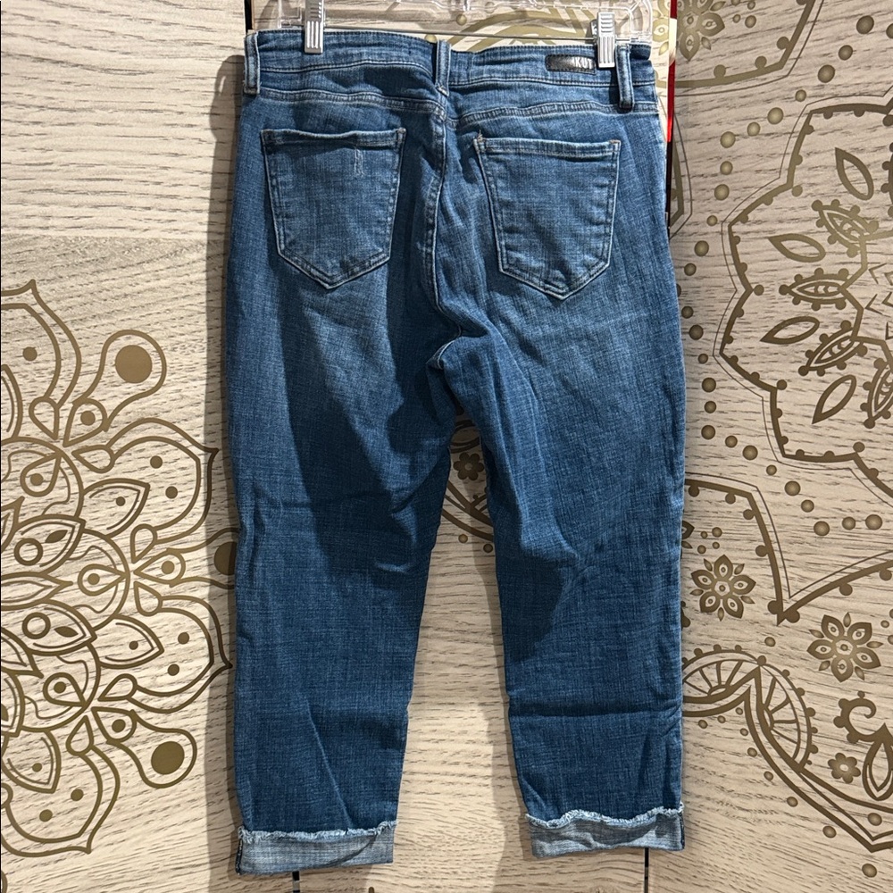 Kut from the Kloth Dark Wash Cropped Jeans - Picture 3 of 3